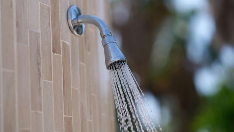 Outdoor Shower Installation
