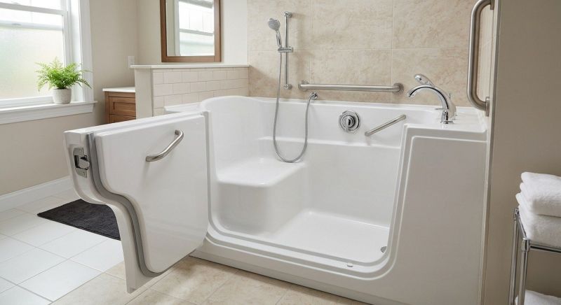 Elderly Bathtub Installation in Newark, DE