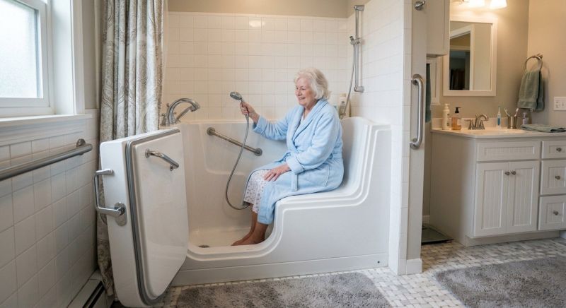 Senior Bathtub Installation in Howard County, MD
